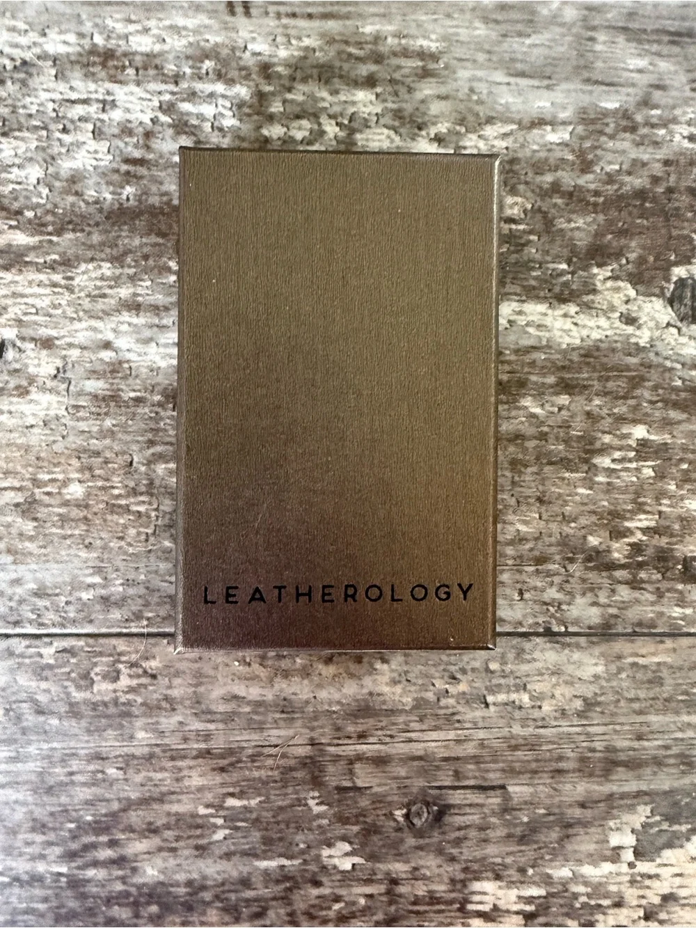 2 for $30 sale: New in box leatherology sand/cream colored Deluxe Luggage Tag